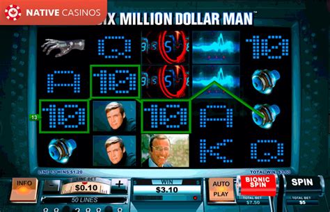 the six million dollar man playtech|The Six Million Dollar Man Slot Machine ᗎ Play Online & Free .